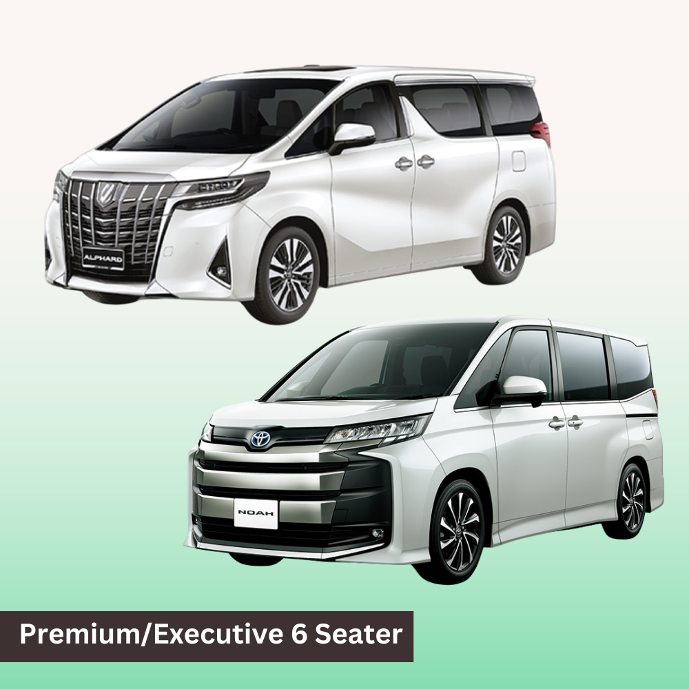 6 Seater Premium/Executive: Hourly Service