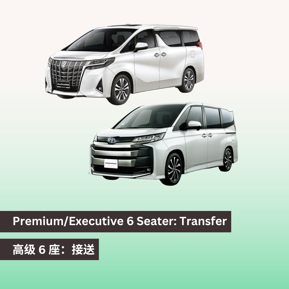 Executive/Premium 6 Seater: Transfer Service